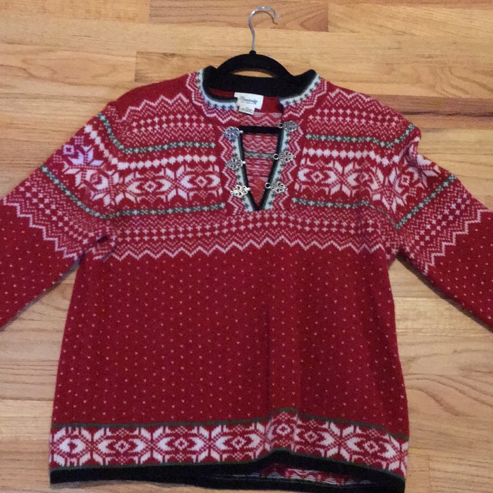 Cambridge dry goods wool sweater
